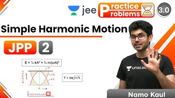 Simple Harmonic Motion JPP - 2 | #jee2024 #jee2025 #jeephysics #namokaul