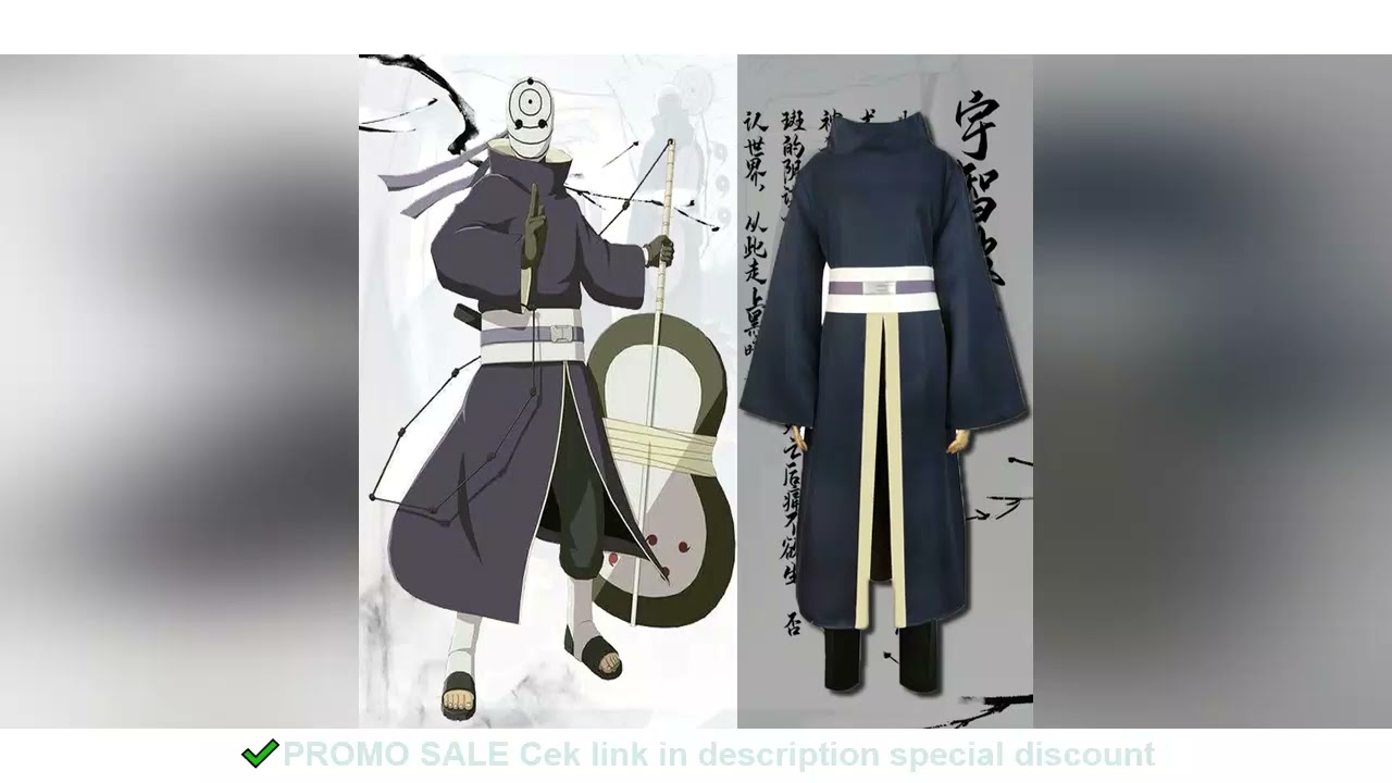 Uchiha Obito Anime Cosplay Costumes Halloween Costumes For Women Men Japanese Robe Kimono Performanc