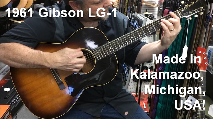 1961 Gibson LG-1 Acoustic Guitar
