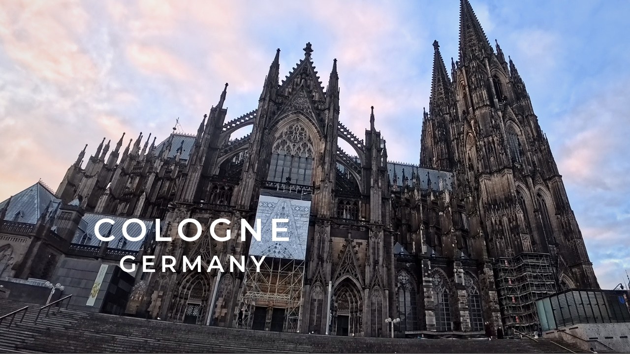 Cologne Cathedral Morning Walk 🇩🇪 | Cologne Germany 4K City Walk
