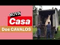 LEVANDO OS CAVALOS PARA A NOVA CASA