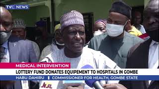[WATCH] Lottery Fund Donates Medical Equipment To Hospitals In Gombe
