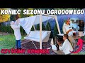 Kończymy sezon ogrodowy | Czyścimy szybę kominka i wyciskamy sok #ogród #kominek #dom