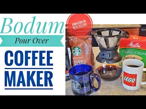 Bodum Pour Over Coffee Maker DETAILED REVIEW + HOW  TO MAKE A CUP OF COFFEE