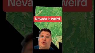 NEVADA IS WEIRD #history #usa #america #map #geography #maps #mapping #nevada #lasvegas #clarkcounty Resimi