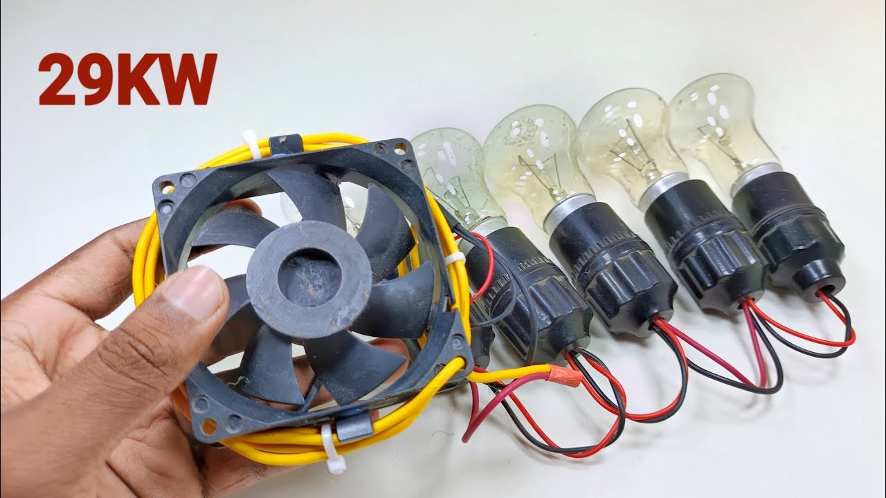 Генератор свободной энергии 29 кВт 240 В. Удивительно мощный источник электроэнергии с медным про...