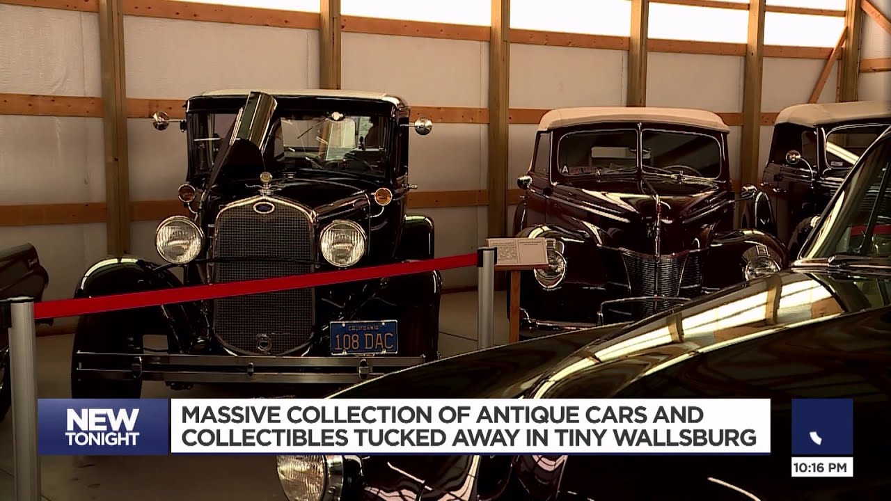 Tiny Wallsburg quietly home to massive antique car and motorcycle collection