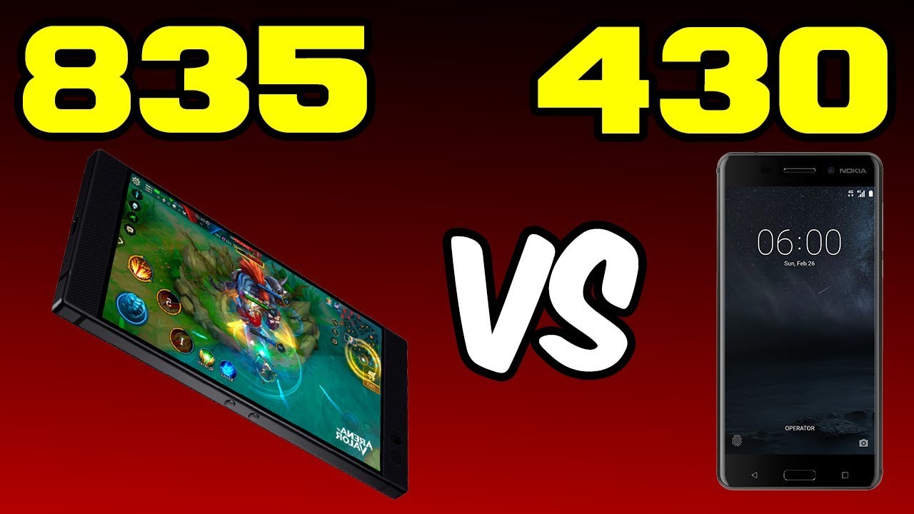 💥Snapdragon 835 vs Snapdragon 430 Benchmarks 📱 Razer Phone vs Nokia 6! 🔥 [4K]