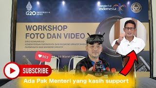 Workshop foto dan video kemenparekraf