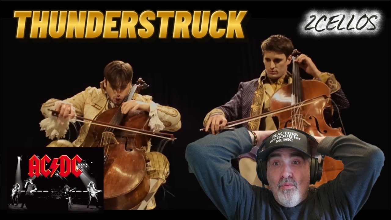 Pure INSANITY 😱 2CELLOS Thunderstruck (First Time Reaction)