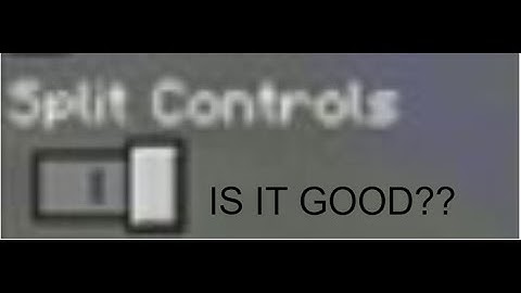 Split Controls VS Non-Split Controls [My opinion]