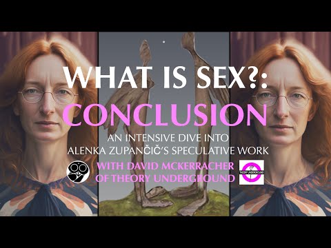 CONCLUSION of Alenka Zupančič's "WHAT IS SEX?" (w/ David McKerracher of Theory Underground)