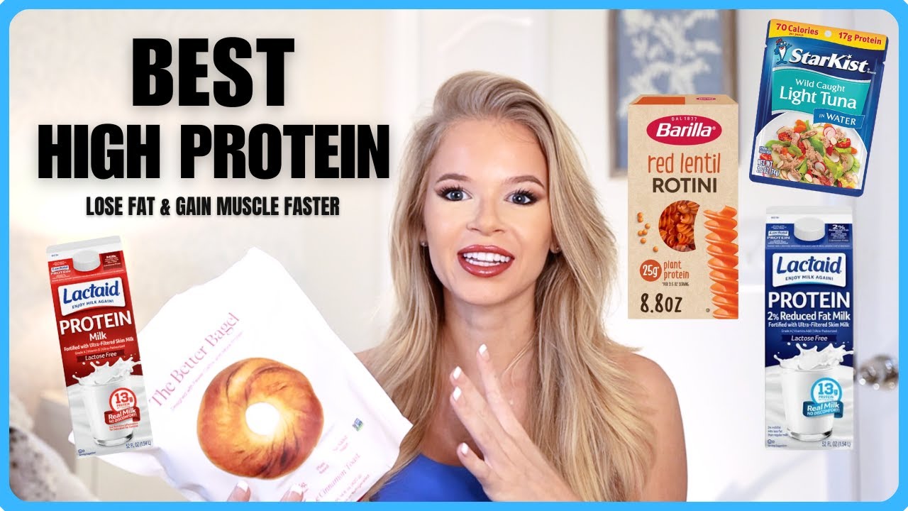 BEST HIGH PROTEIN FOODS Weight Loss & FAST Muscle Growth Key to Ab