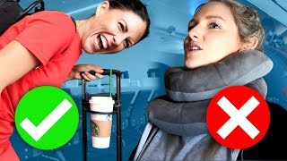 Testing TRAVEL HACKS at the Airport!