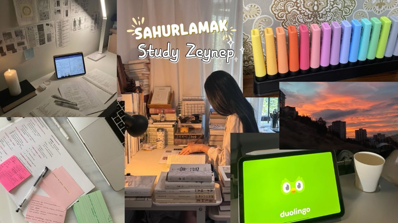 6. Sınıf Sahura Kadar Ders #5 || Study Zeynep