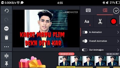 #whatsappstatus Whatsapp Status Video kaise banaye | Kinemaster Tutorial Step by Step  (Part-35)
