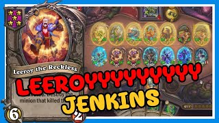 ปลุกตำนาน Leeroy Jenkins | Hearthstone Battlegrounds