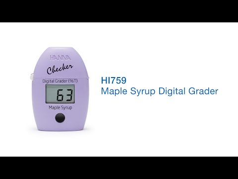 HI759 Maple Syrup Digital Grader