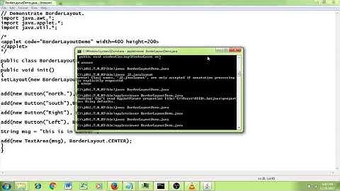 Advanced Java Tutorial on BorderLayout II By Sridevi Taradi