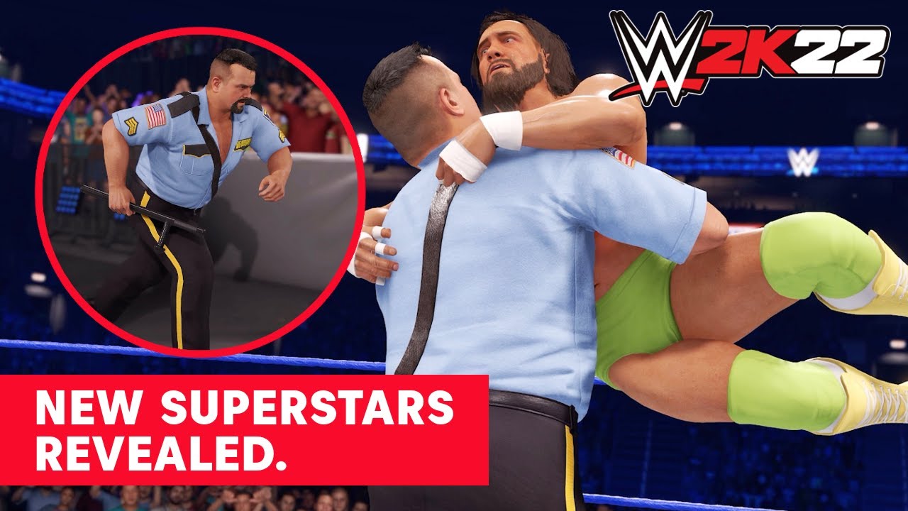 WWE 2K22 FIRST LOOK! 4 NEW Superstars REVEALED!