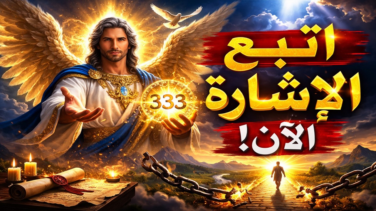 هل تشعر بالضياع؟ جبرائيل ينير لك الطريق بالكود 333. اتبع الإشارة