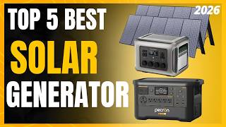 Details Top 5 Solar Generators of 2026 ⚡  Best Portable Power Stations for Home & Camping Guide