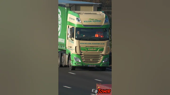 DAF XF | Williams Transport | A14 #truckspotting