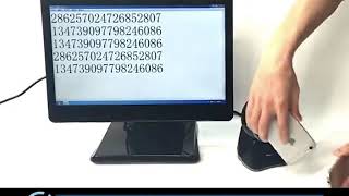 WAI 6000 2D CMOS BARCODE SCANNER DESK TOP