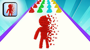 Pixel Rush 3D - Gameplay All Levels Android / iOS