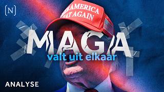 Hoe Trump zijn grip op MAGA verliest
