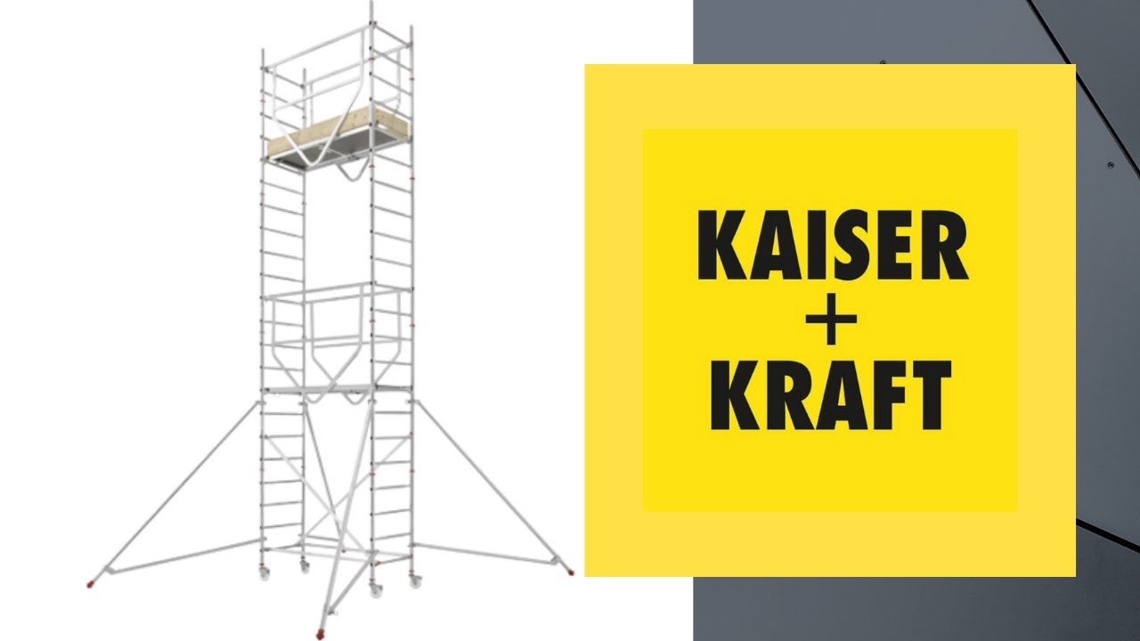 KAISER+KRAFT представляет: HYMER – Передвижные леса ADVANCED SAFE-T