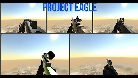 Ravenfield | All weapon reloads and sounds | Project Eagle mod