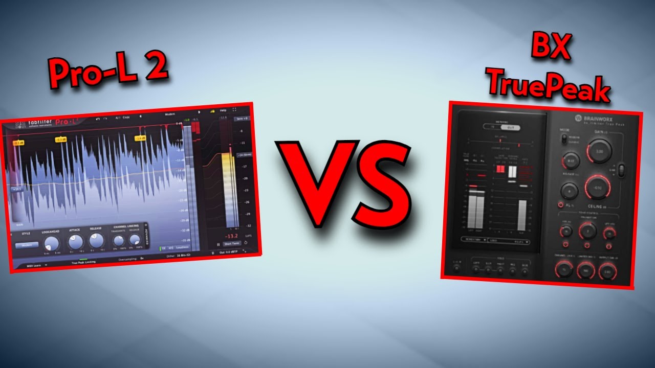 Bx true Peak Limiter VS Pro-L 2 - Version CUT - YouTube