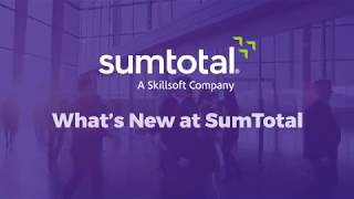 What's New at SumTotal
