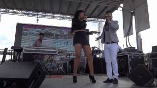 Saleem Stinkyy Beharry, Artie Butkoon & The Melobugz @ Chutney Soca Music Festival 2014 (part 1)