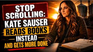 Stop Scrolling: Kate Sauser Reads Books Instead and Gets More Done #farmers