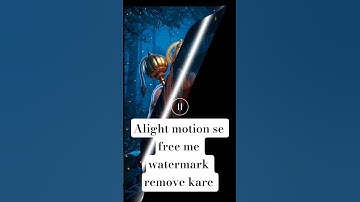 alight motion se free watermark remove kare ll how to remove watermark in alight motion #shorts #yt