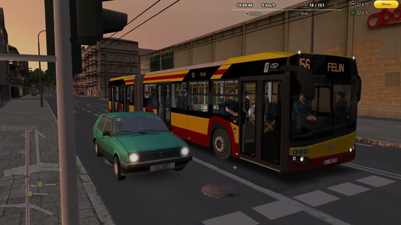 OMSI 2 | Mapa Projekt Lublin | Linia 156