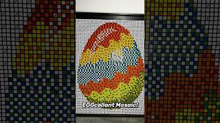 Easter Egg Rubik’s Cube Mosaic