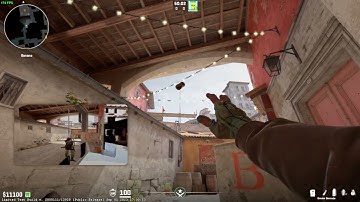 [CS2] NEW Inferno Smokes for Coffins and CT-Spawn + Flashes - Solo Execute #nades #cs2 #cs2nades