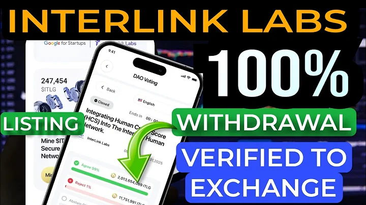 InterLink Labs Withdrawal Update - InterLink Network Verified To Exchange New Update - ITLG Price