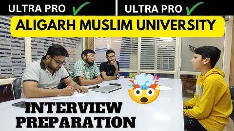 Aligarh Muslim University Mock Interview: Student Nails it with Unexpected Answers | 9th Entrance