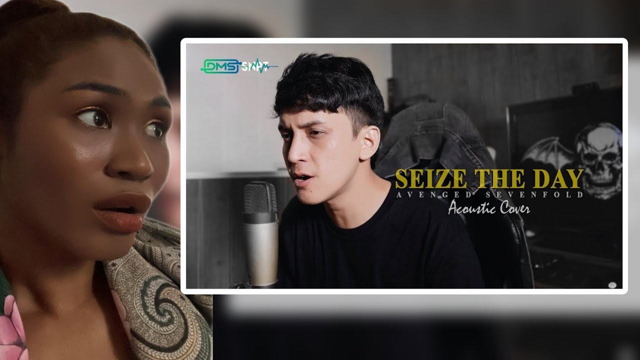 Dimas Senopati - Avenged Sevenfold - Seize The Day (Acoustic Cover) | Reaction