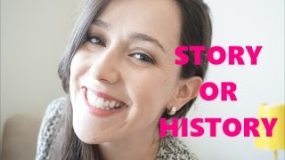 Aprender inglês: qual é a diferença entre 'story' e 'history'?