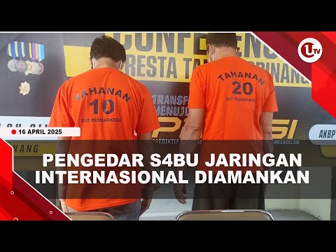 DUA PENGEDAR S4BU JARINGAN INTERNASIONAL DITANGKAP DI TANJUNGPINANG | U-NEWS