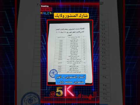 اسماء المشمولين في العفو العام قانون العفو العام