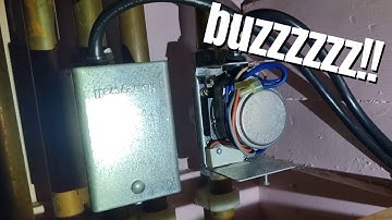 How to fix a faulty central heating valve motor - buzzing Honeywell powerhead DIY replacement