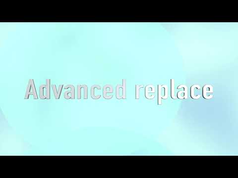 8 Advanced Replace in Bibledit