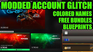 *USE ASAP* MODDED ACCOUNT GLITCH MW2! COLORED NAME/FREE BUNDLES/MORE! MW2 GLITCHES! WARZONE 2 GLITCH