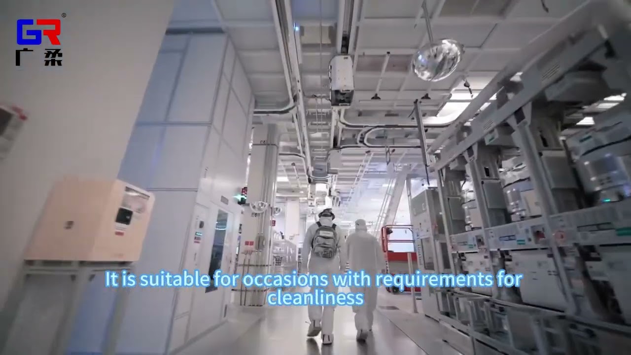 What is the working principle of dust-free drag chain system?